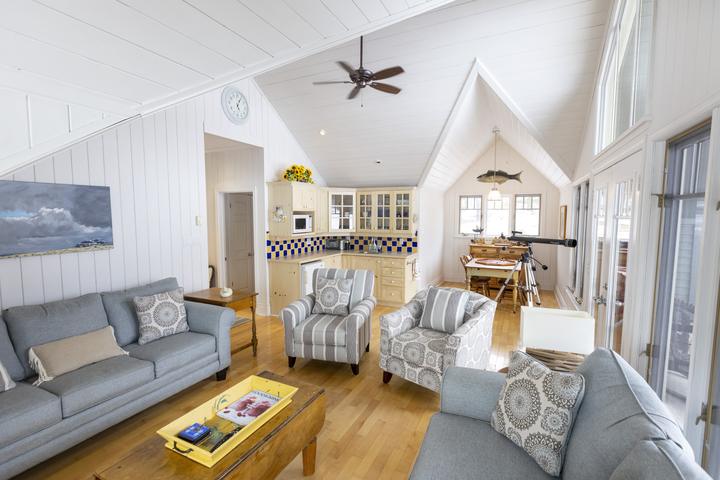 Boathouse living room
