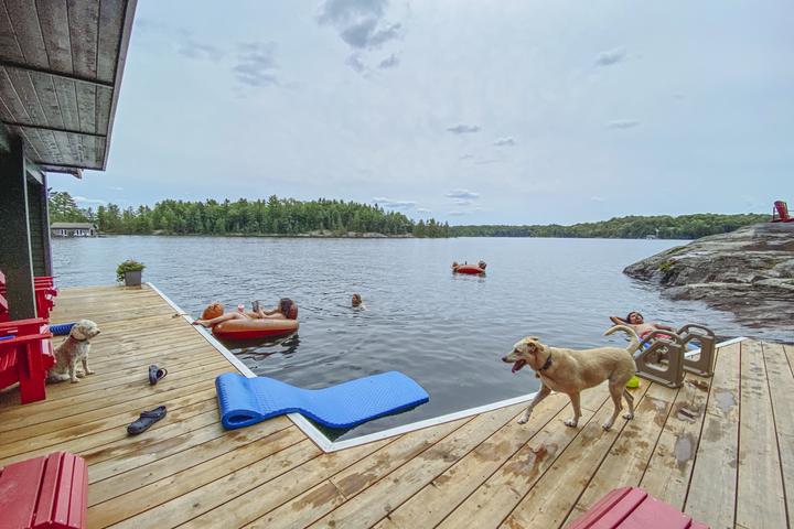 A summer day on the dock