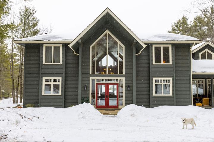 The cottage in winter